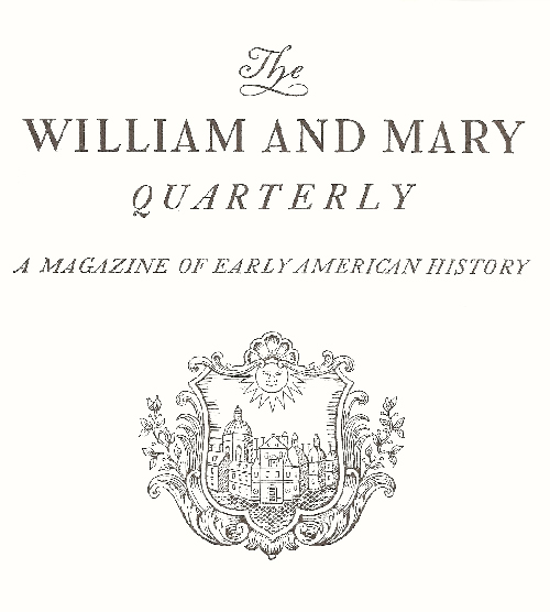 William and Mary Quarterly Logo