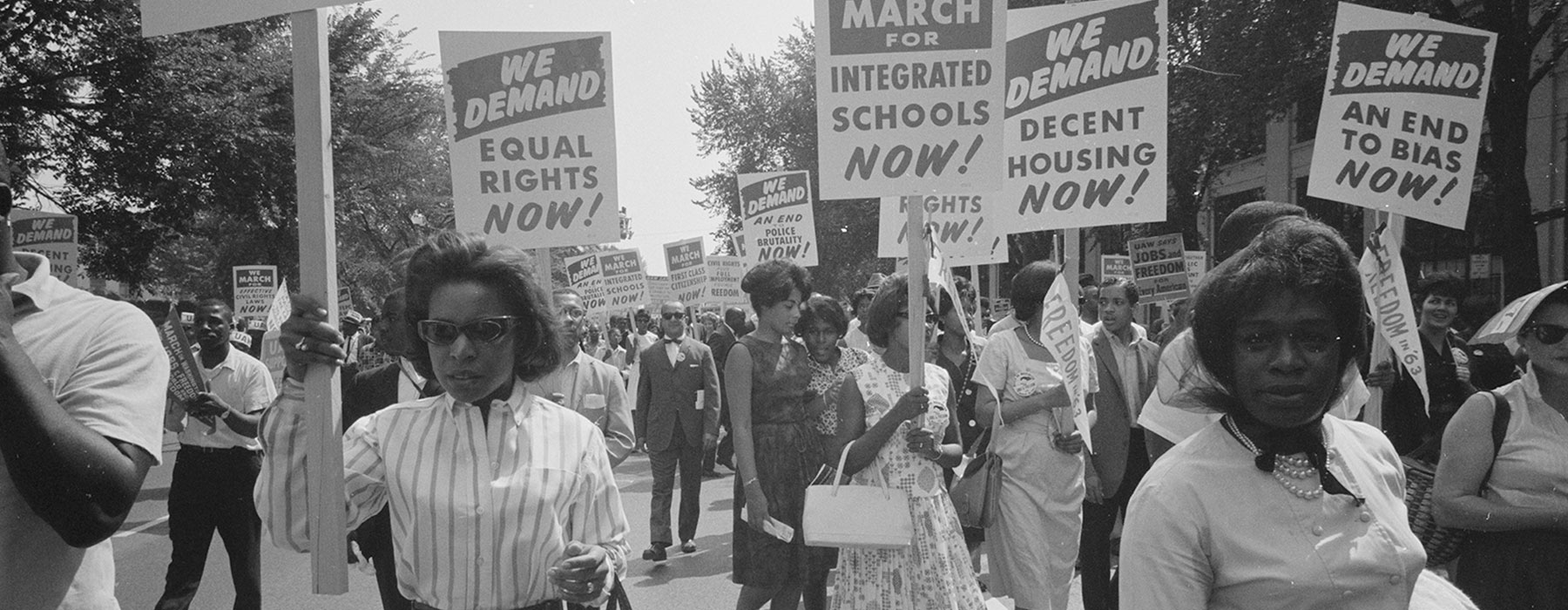 a civil rights march