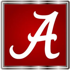 the University of Alabama letter-A logo