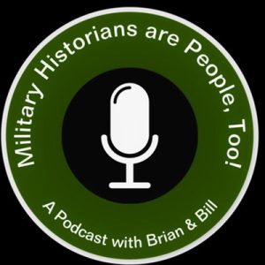 logo for the military historians are people too podcast series