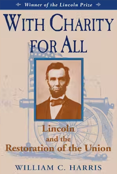 Image of Abraham Lincoln against an engraving of a Civil War field cannon.