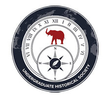 Logo for the undergraduate historical society.